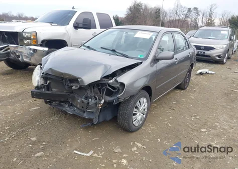 2007 Toyota Corolla Le z USA, uszkodzony, nr VIN 2T1BR32E97C792397